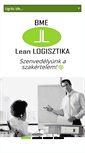 Mobile Screenshot of leanlogisztika.hu